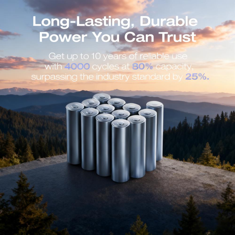 Portable Power Station DELTA 3 Plus, Solar Generator (Solar Panel Optional), 1000W Solar Input, Electric Generator with UPS, 1024Wh LFP Battery for Home Backup, Camping & RV