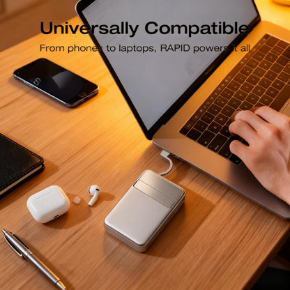 Magnetic Portable Power Bank with Smart Custom Display