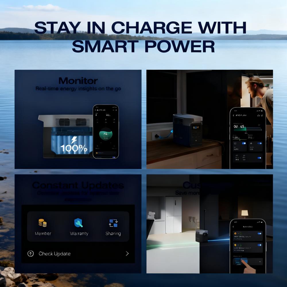 2200W Portable Power Station with Expandable Capacity Description: