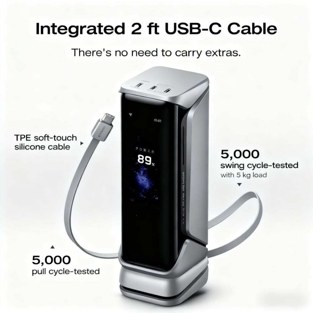 300W Portable Power Station with Ultra-Fast Charging
