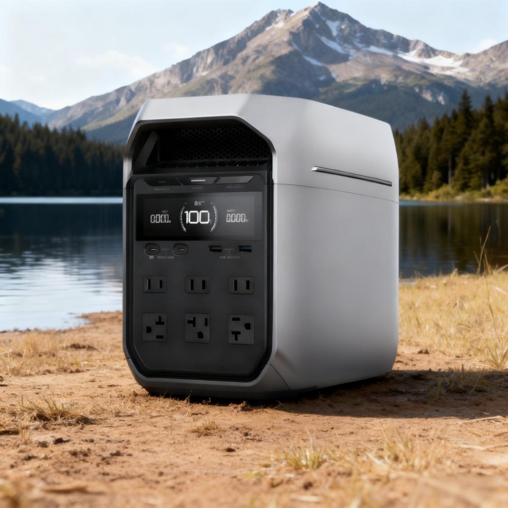 Portable Power Station DELTA 3 Plus, Solar Generator (Solar Panel Optional), 1000W Solar Input, Electric Generator with UPS, 1024Wh LFP Battery for Home Backup, Camping & RV